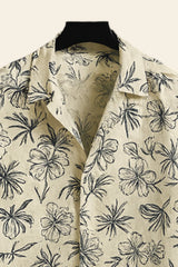 Yellow Mandala Men's Casual Half Sleeve Shirt and Full Pant Set - XPCRDF