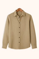 Men's Apricot Color Premium Full Sleeve Shirt - XPST