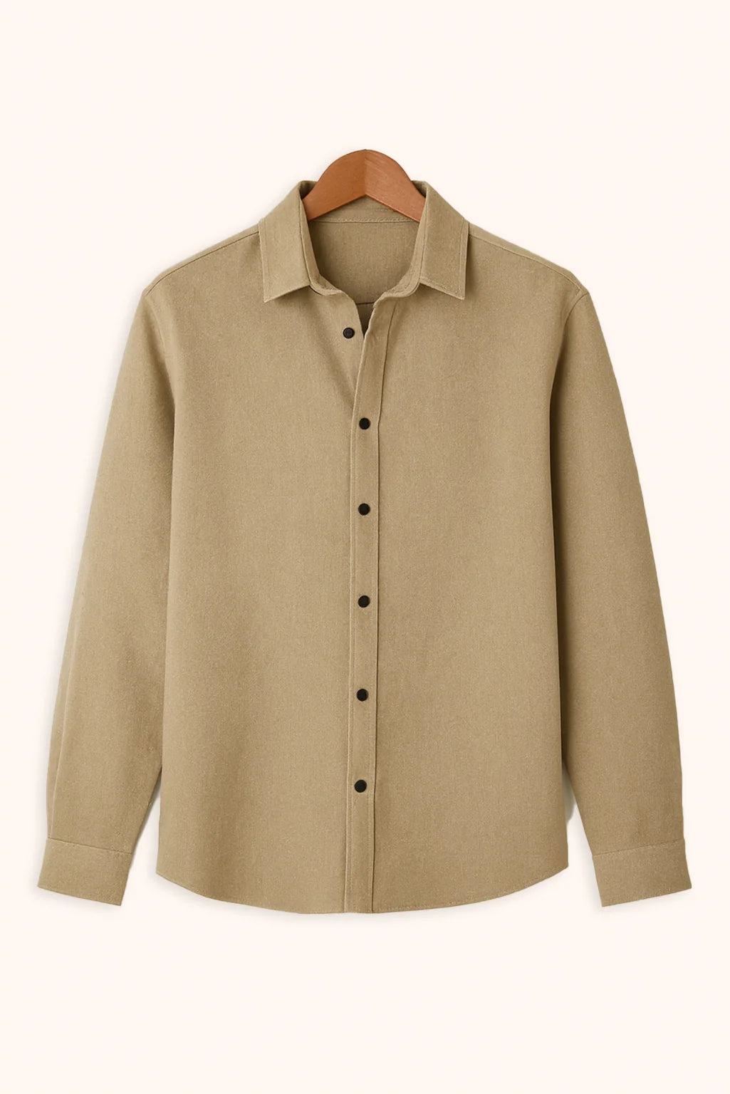 Men's Apricot Color Premium Full Sleeve Shirt - XPST