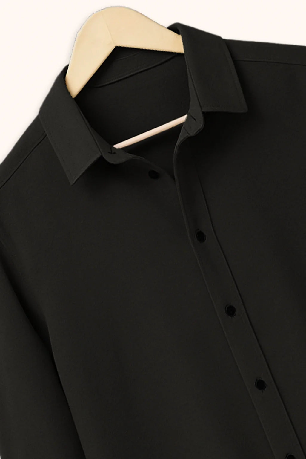 Men's Black Color Premium Full Sleeve Shirt - XPST