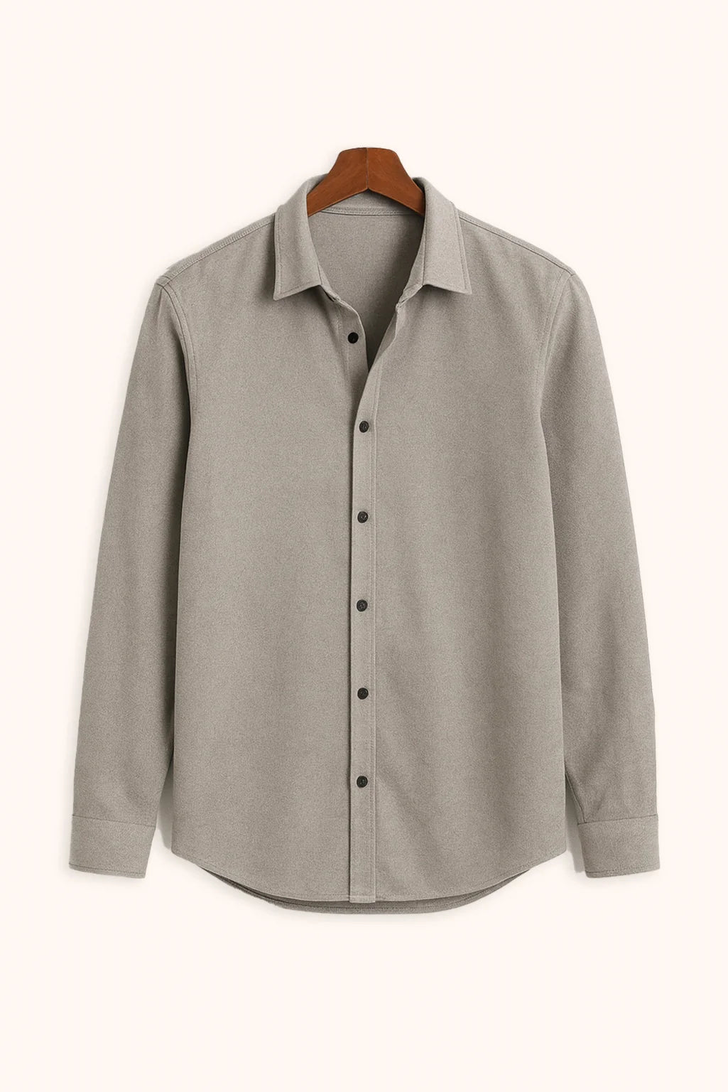 Men's Grey Color Premium Full Sleeve Shirt - XPST
