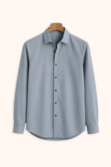 Men's Light Blue Color Premium Full Sleeve Shirt - XPST