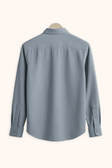 Men's Light Blue Color Premium Full Sleeve Shirt - XPST